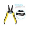 ZUZUAN 2 paquetes de 10 22 AWG cortador de alambre