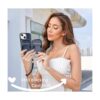ZVE Funda tipo cartera para iPhone 14 funda con_5