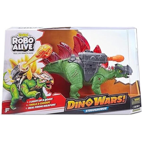 ZURU ROBO AliveDino WarsSeries 1 Stegasaurus Multi_3