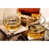 ZUUO Juego de regalo de copa de whisky de vino de 11