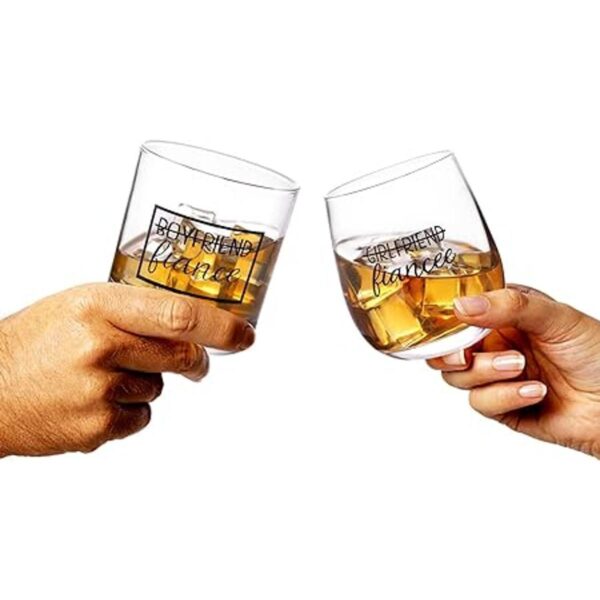 ZUUO Juego de regalo de copa de whisky de vino de 11