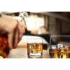 ZUUO Juego de regalo de copa de whisky de vino de 11