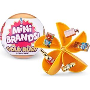 5Surprise Mini Brands Gold Rush Collection Mini juguetes_1