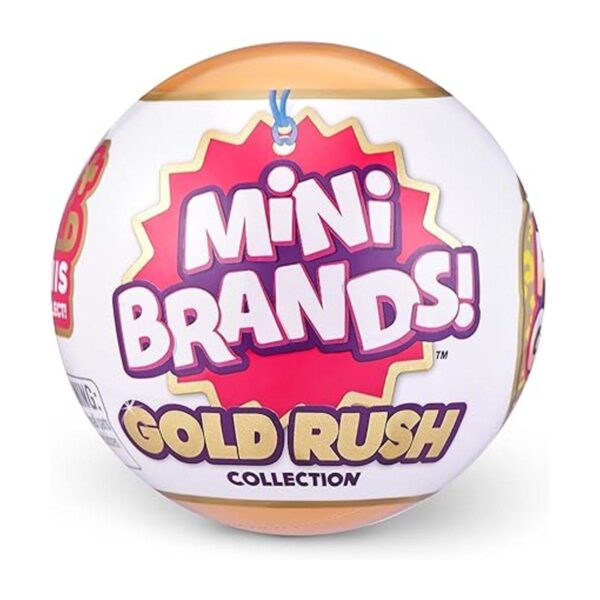 5Surprise Mini Brands Gold Rush Collection Mini juguetes_2