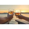 ZUUO Juego de regalo de copa de whisky de vino de 11