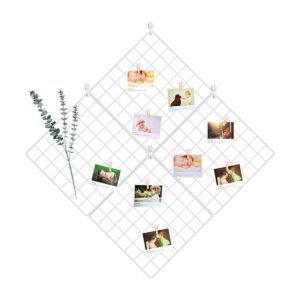 ZUOKEMY 4 paneles decorativos de rejilla de fotos montados_1
