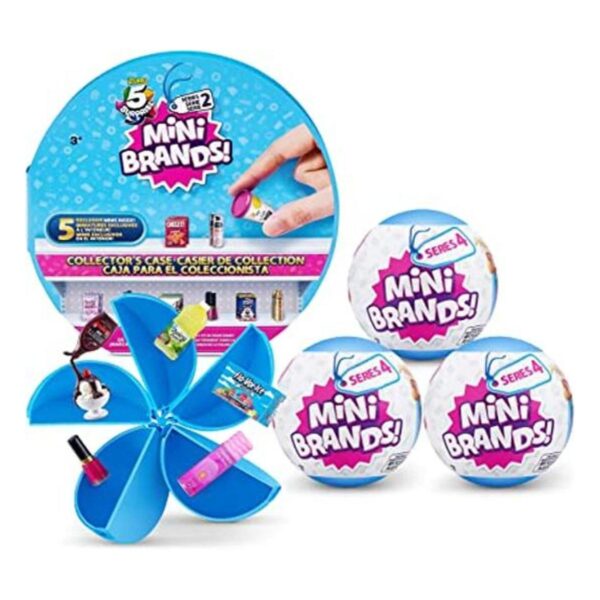 5 Surprise Mini Brands Series 4 Kit de coleccionista de_1