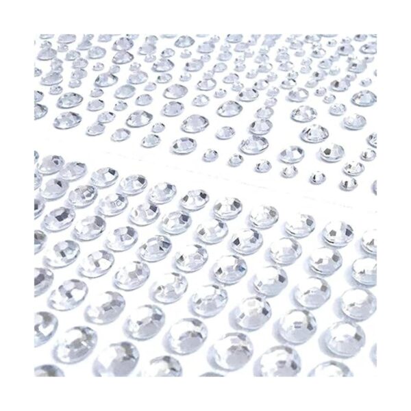 Pegatinas adhesivas de diamantes de imitación