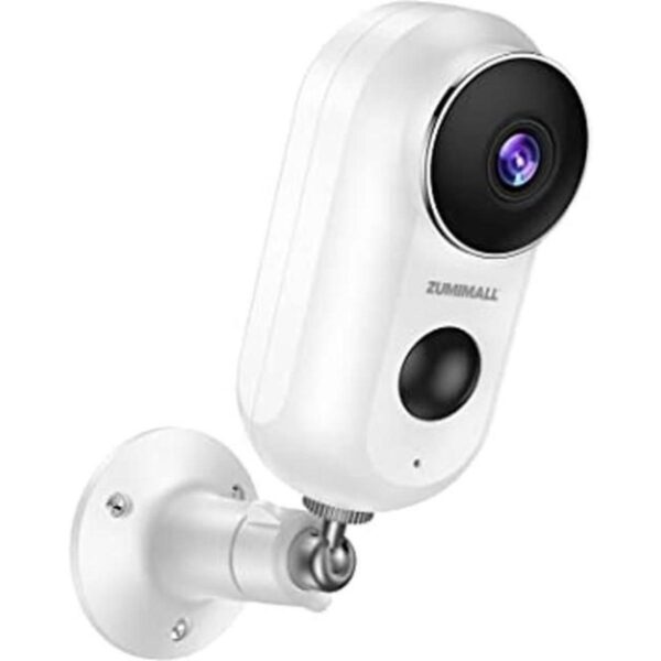ZUMIMALL Cámara para exteriores inalámbrica 2K FHD con_1