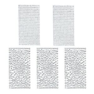 Pegatinas adhesivas de diamantes de imitación