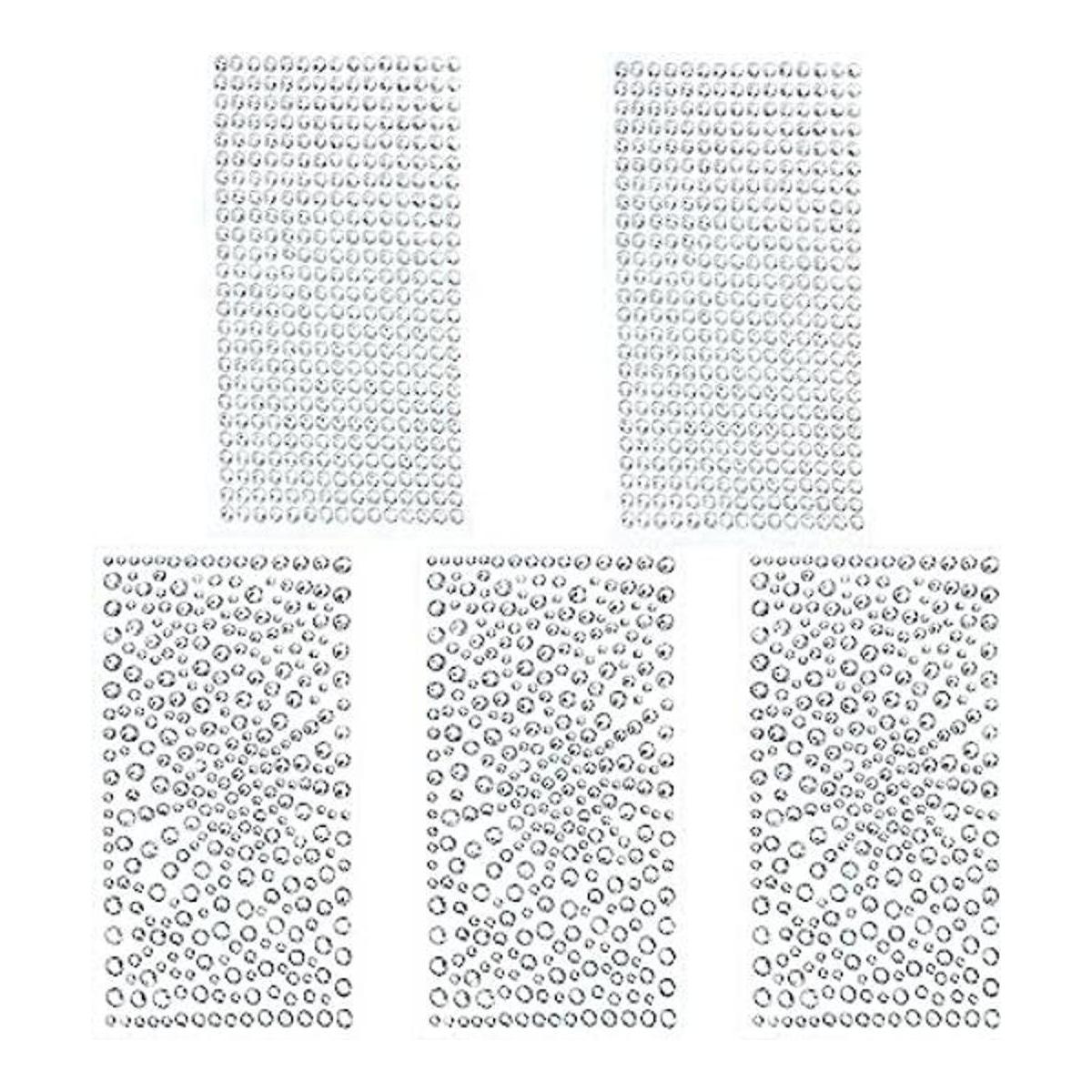 Pegatinas adhesivas de diamantes de imitación