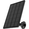 ZUMIMALL Panel solar compatible con cámara de exterior