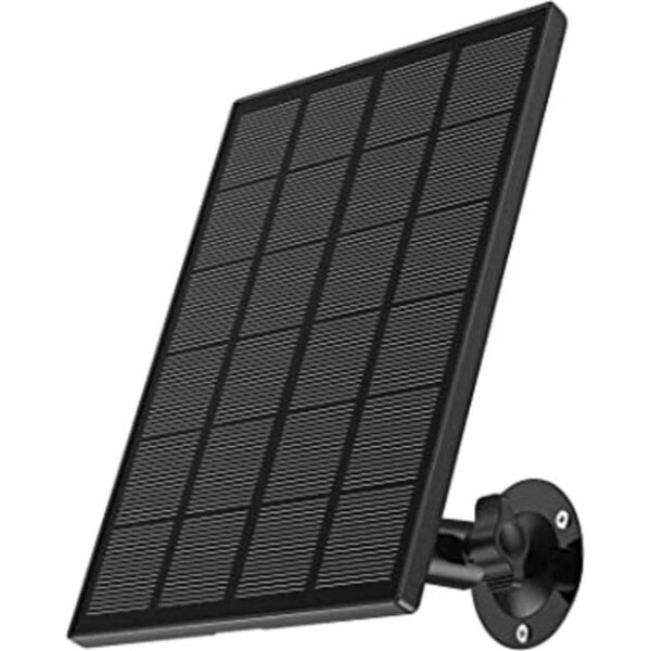 ZUMIMALL Panel solar compatible con cámara de exterior