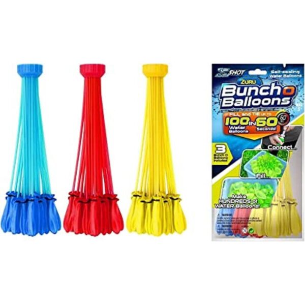 Zuru Globos de agua autosellables 100 unidades varios_1