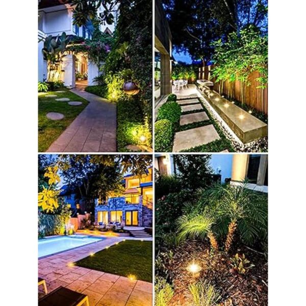 ZUCKEO Luces de paisaje de bajo voltaje LED 3 W 12 V24