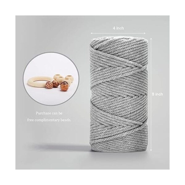 ZUEXT Cordón de algodón para macramé de 0.197 in x 109_2