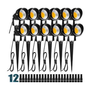 ZUCKEO Iluminación de paisaje de 10 W luces LED de bajo_1