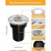 ZUCKEO Luces de paisaje de bajo voltaje LED 3 W 12 V24