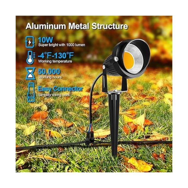ZUCKEO Luces de paisaje LED de bajo voltaje de 10 W con_2