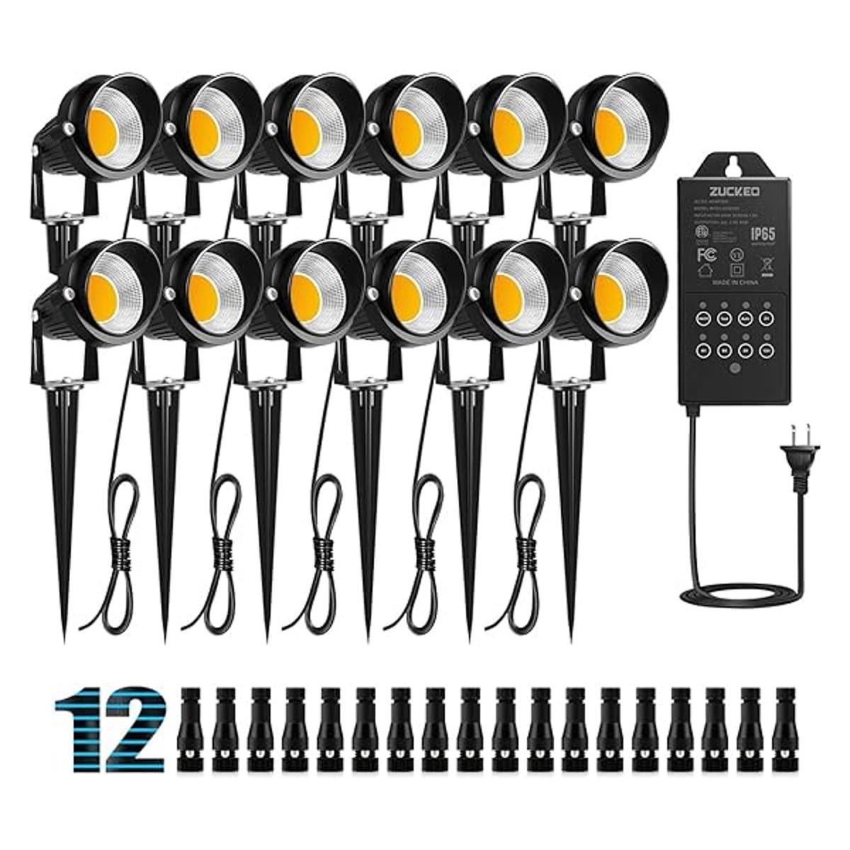 ZUCKEO Luces LED de paisaje de bajo voltaje de 5 W con