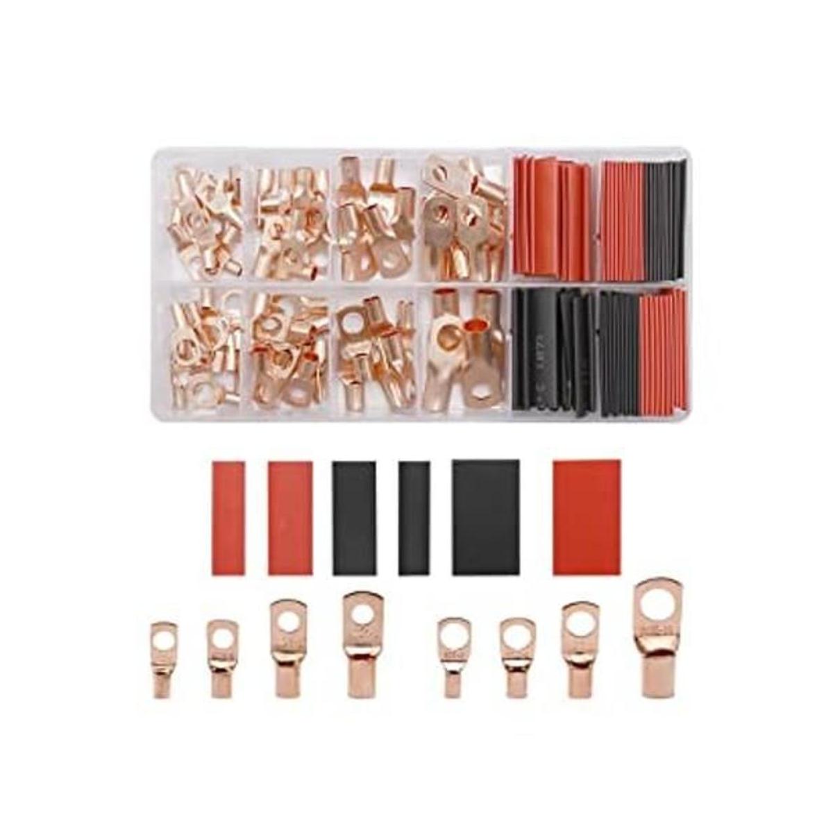 150 lengetas de alambre de cobre AWG 2 4 6 8 10 12 con