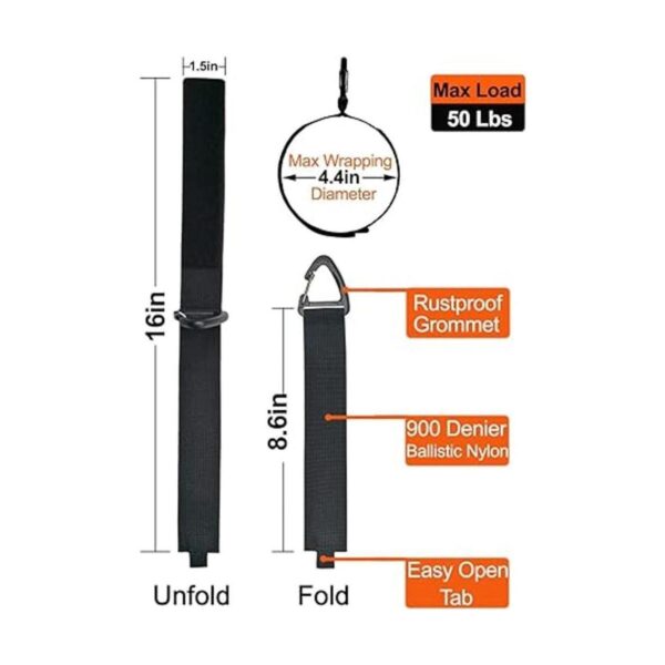 Organizador de soporte para cable de extensión 4 unidades_6
