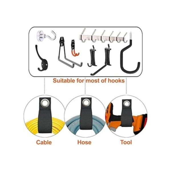 Soporte de cable de extensión 10 unidades organizador
