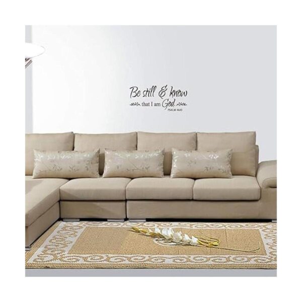 Be Still and Know That I am God Salm 4610 Vinilo_4