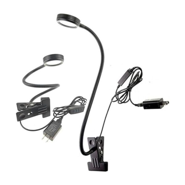 ZSGoes Paquete de 2 lámparas LED de escritorio de cuello_5