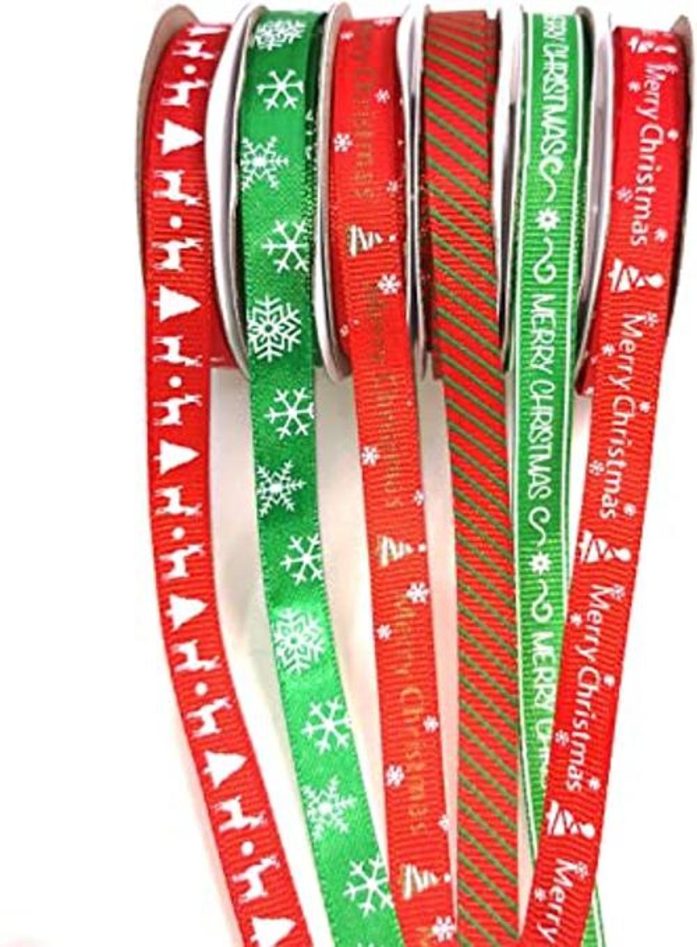 Cinta de Navidad de 60 yardas de 38 pulgadas de ancho