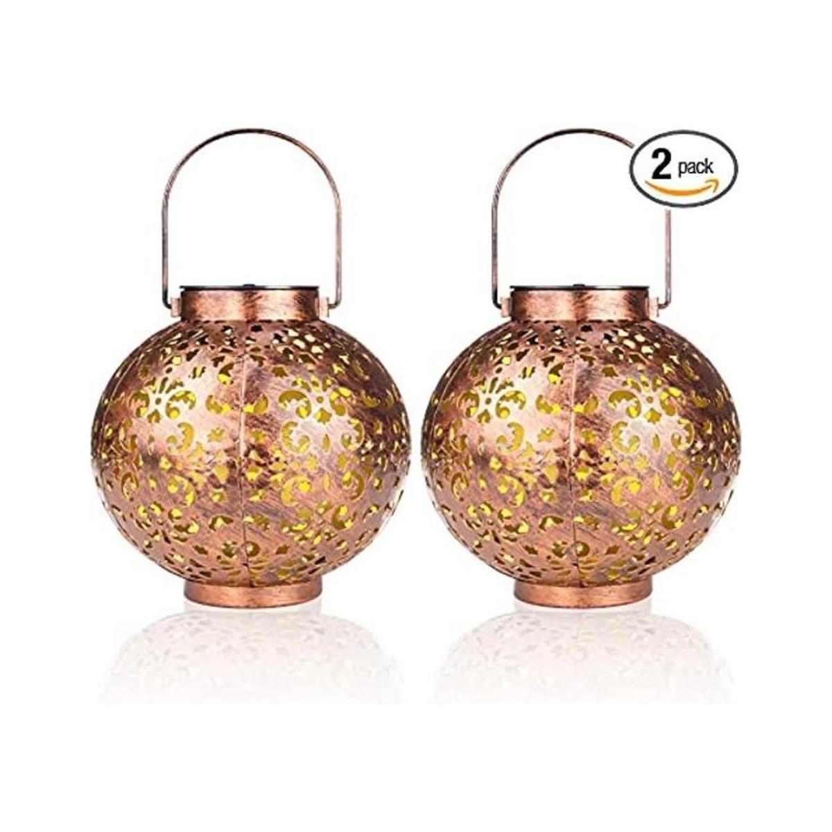 Paquete de 2 luces colgantes para exteriores