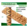 Tapete de baño de madera de bambú natural accesorios de_6