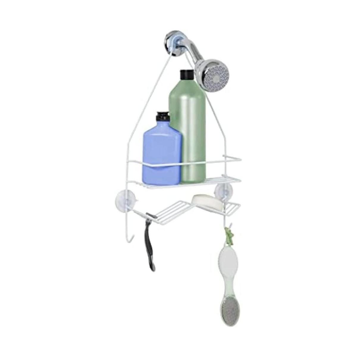 Zenna Home Zenna HomeOver The Shower 2 estantes blancos
