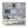 ZOVSON Rise and Shine Chicken Coop Retro Vintage Tin Signs