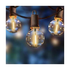 ZOTOYI LED Outdoor String Lights 50Ft G40 Waterproof IP65_1