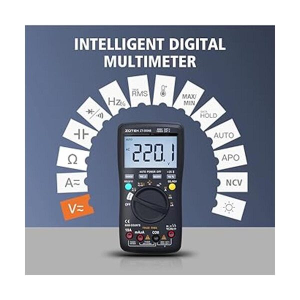 ZOTEK ZT300AB Multímetro digital inalámbrico Bluetooth_3