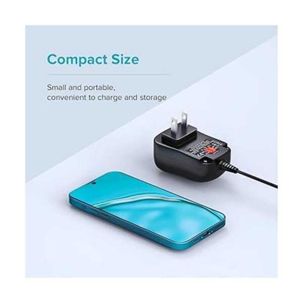 POWSEED Adaptador de CA universal de 12 W fuente de_6