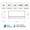 ZONK Luces LED para interiores y exteriores 120 V_2