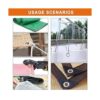 ZONGLAN Kit de herramientas con ojales kit de_4