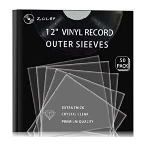 Fundas exteriores de vinilo para discos de 50 unidades_1