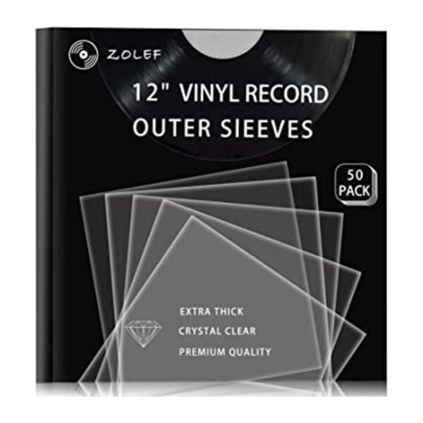 Fundas exteriores de vinilo para discos de 50 unidades_1