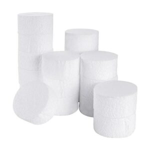 Paquete de 18 círculos de espuma de 3.9 pulgadas para