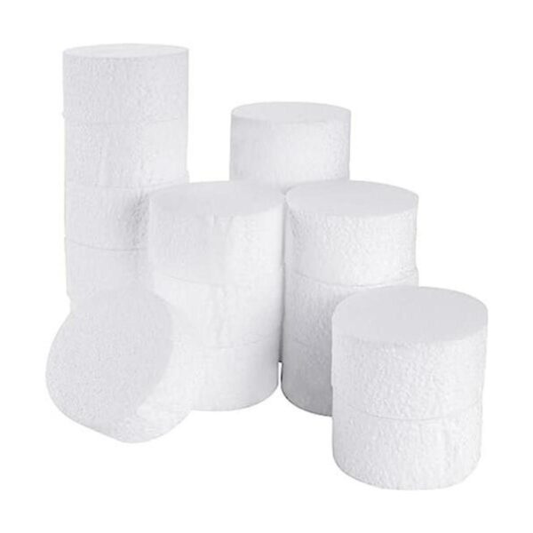 Paquete de 18 círculos de espuma de 3.9 pulgadas para