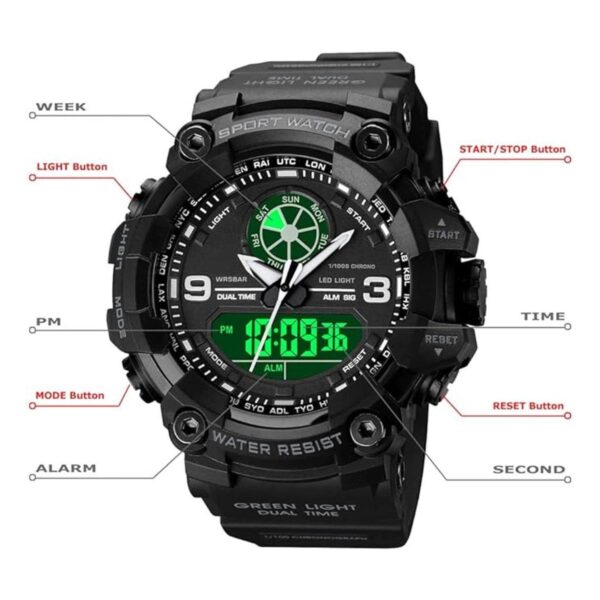 Reloj militar analógico digital para hombre cronómetro_3