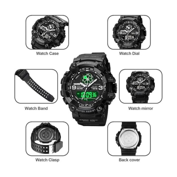 Reloj militar analógico digital para hombre cronómetro_6