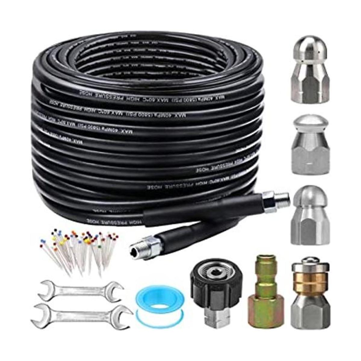 Kit de chorro de alcantarillado para lavadora a presión de