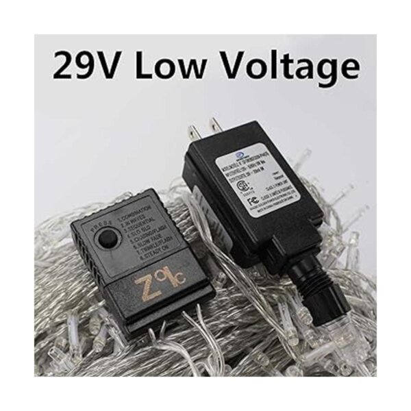 ZOIC Tira de luces LED navideñas 500 LEDs 100 metros_4