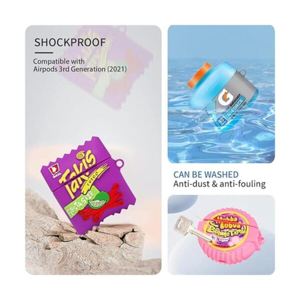 Paquete de 3 Funda bonita para Airpods de 3 generación_3