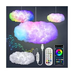 Kit de luz de nube grande 3D con sincronización de música_1