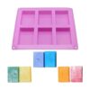ZOENHOU Paquete de 6 moldes de jabón de silicona 6_4